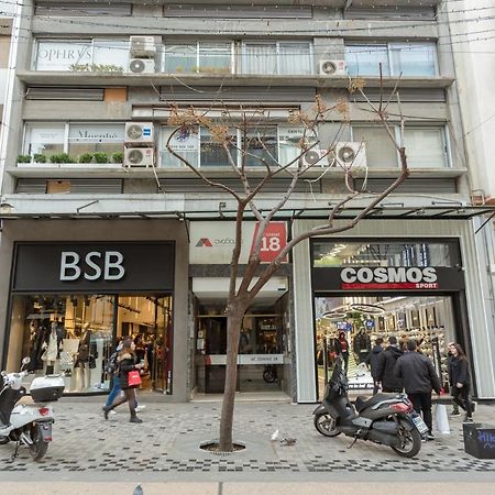 Ferienwohnung Ag.Sofias Pedestrian Area Luxury Ap. & Big Balcony Thessaloniki Exterior foto